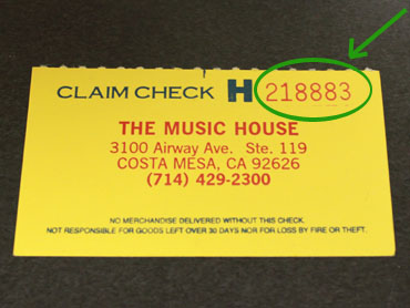Claim Check